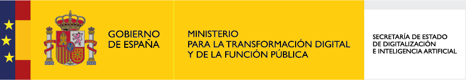 Banda institucional del gobierno de España